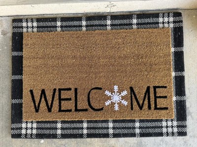 Winter Gatherings Welcome Mat – Primitive Renditions