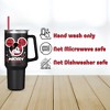 Silver Buffalo Disney Mickey Mouse "Current Mood" Stainless Steel Tumbler | Holds 40 Ounces - 3 of 4