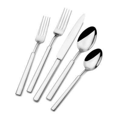 Towle 20pc Living Lucerne Forged Flatware Set: 18/0 Stainless Steel, Traditional Style, Dishwasher-Safe, Service for 4