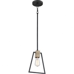 Quoizel Lighting Brockton 1 - Light Pendant in  Grey Ash - 1 of 4