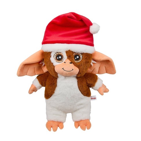 Neca Gremlins 13 Stylized Plush Holiday Gizmo With Santa Hat Action Figure  : Target