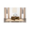 Coaster,Odilia Square Solid Wood Coffee Table Auburn - 4 of 4