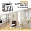 COMHOMA 3PCS Dining Table Set for 2, Counter Height Kitchen Table & 2 Chairs - 3 of 4