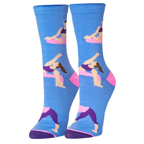 Crazy Socks, Gymnastics, Funny Novelty Socks, Adult, Medium : Target