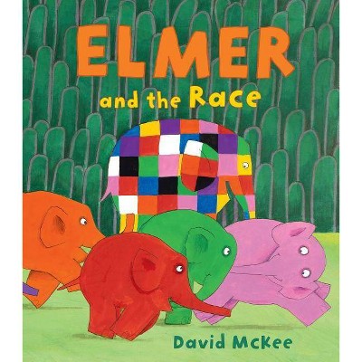 Elmer and the Race - by  David McKee (Hardcover)