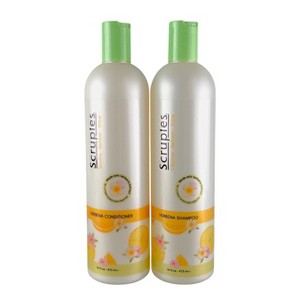 Scruples Verbena Shampoo (16 oz) & Scruples Verbena Conditioner (16 oz) DUO SET - The Invigorating Duo: A Crisp, Botanical Reset for Your Hair & Scalp - 1 of 4