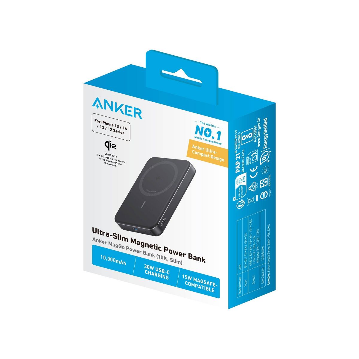 Anker Qi2 10000mAh Magnetic Power Bank - thumbnail 6