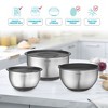 5 Colorful Stainless Steel Mixing Bowls Set with Lid – R & B Import