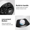 SKONYON 14in Energy Efficient Desk Fan Force Table Air Circulator Fan with 3 Speeds and Adjustable Head - 4 of 4