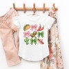 The Juniper Shop Fiesta Coquette Collage Flutter Sleeve Tee - 3 of 4