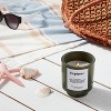 Forest Exterior Painted Glass w/ Glass Lid Fresh Air and Sea Salt "Explorer" 7oz - Room Essentials™ - 2 of 3