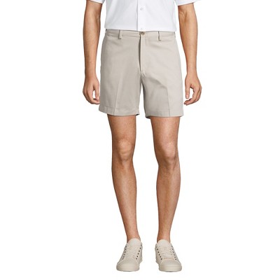 Lands' End Men's Comfort Waist 6" No Iron Chino Shorts