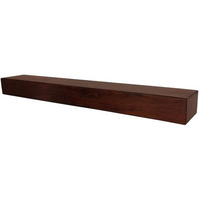Mantels Direct Dakota Rustic Wood Fireplace Mantel Shelf