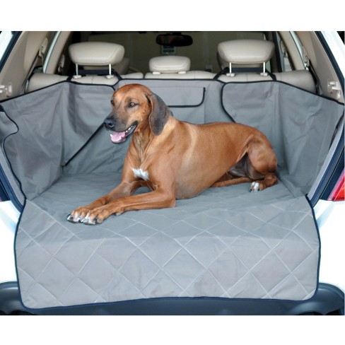 Furhaven Deluxe Pet Car Barrier & Seat Protector With Carry Bag - Gray :  Target