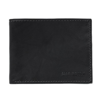 Steve Madden Men's Antiqued Leather Passcase Wallet