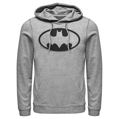Men's Batman Dark Night Logo Pull Over Hoodie - Athletic Heather - X ...