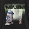 Girl's Star Wars: The Mandalorian R2-D2 and Grogu Logo Poster T-Shirt - 2 of 4
