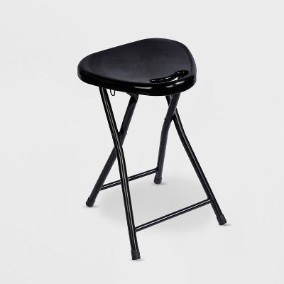 small folding stool with back