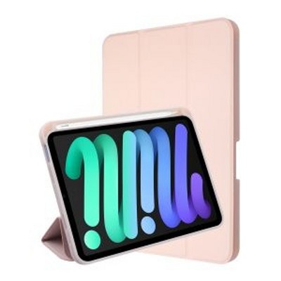 MyBat Slim Fit Smart MyJacket Case with Trifold Stand for Apple iPad mini 6 (2021) - Pink