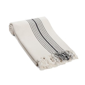 Olive & Linen Allez Turkish Towel - 1 of 4