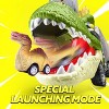Joyfy 13-in-1 Dinosaur Dinosaur Toy Set with 12 Pull-Back Cars for Kids Ages 3-5, Dinosaur Transport Carrier, Birthday Gift for Toddlers Boys 3+ Years - 2 of 4