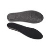 Unique Bargains Height Increase Shoe Inserts Fit Shoe Dark Gray Black 1 Pair - 4 of 4