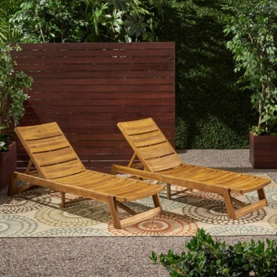 Wicker Rattan Patio Sunbed-Adjustable Backrest & Seat for 2-Person Set
