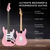 Best Choice Products 39in Full Size Beginner Electric Guitar Kit with Case, Strap, Amp, Whammy Bar - 4 of 4