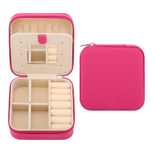 REGALWOVEN Women's Mini Portable Compact Elegant Jewelry Box - 1 of 4