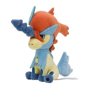 Pokemon Center: Sitting Cuties: Keldeo Resolute Plush # 647 -  Generation 5 - 6 In - 1 of 4