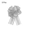 Unique Bargains Christmas Wedding Car Basket Gift Wrapping Big Pull Bow 5 Pcs - 3 of 4