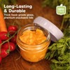 12pk Prep Baby Food Storage Containers, 4 oz Leak-Proof, BPA Free Glass Baby Food Jars for Feeding - 4 of 4
