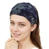 Unique Bargains Women's Flower Lace Wide Headband 1 Pc - 4 of 4