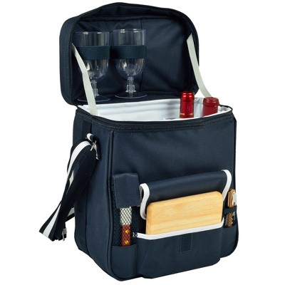 Picnic at Ascot Soft Sided Cooler with Two Person Wine & Cheese Picnic Set
