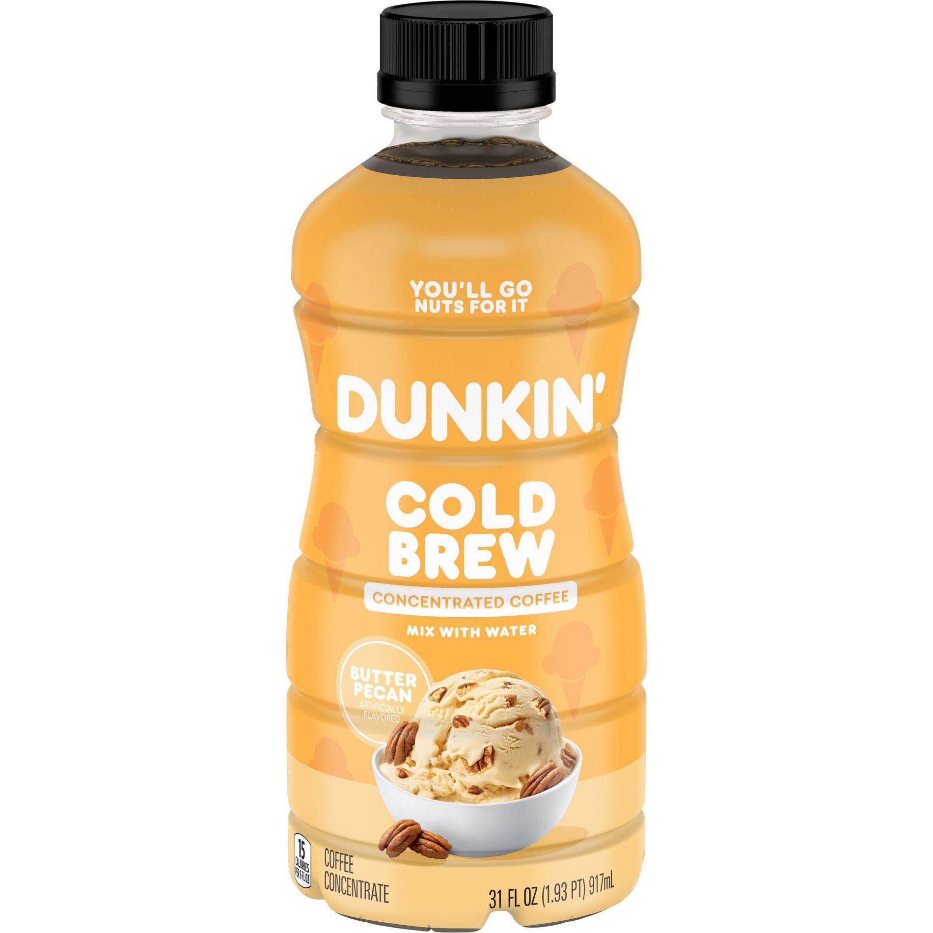 Dunkin' Donuts Butter Pecan Cold Brew Coffee Concentrate - 31 fl oz