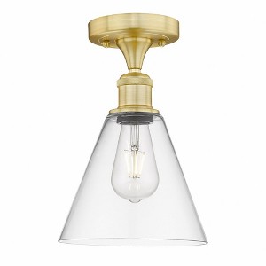 Berkshire - 1 Light Semi-Flush Mount In Industrial Style-10.75 Inches Tall and 8 Inches Wide - 1 of 1