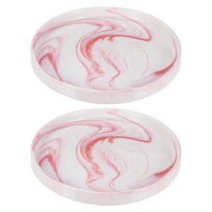 Unique Bargains Indoor Outdoor Durable Sturdy Plant Saucers 2 Pcs - 1 of 4