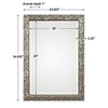 Uttermost Evelina Silver Leaves Mirror - 3 of 4