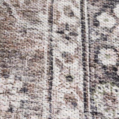 black, charcoal, cream, medium brown, tan, green, pale pink, off white, gray