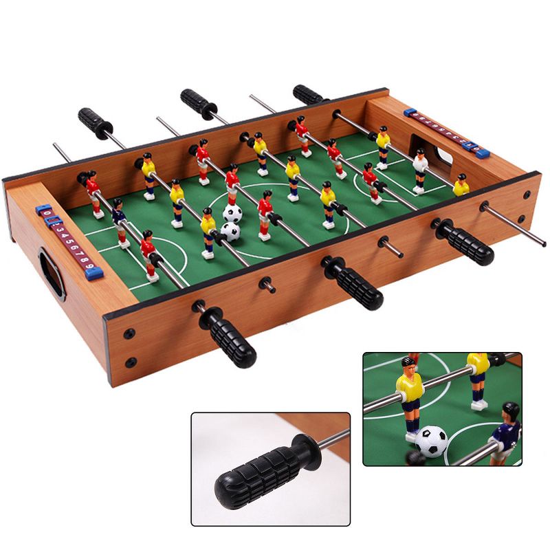 Costway 2 In 1 Table Game Air Hockey Foosball Table Christmas Gift For Kids Indoor Outdoor, 2 of 8