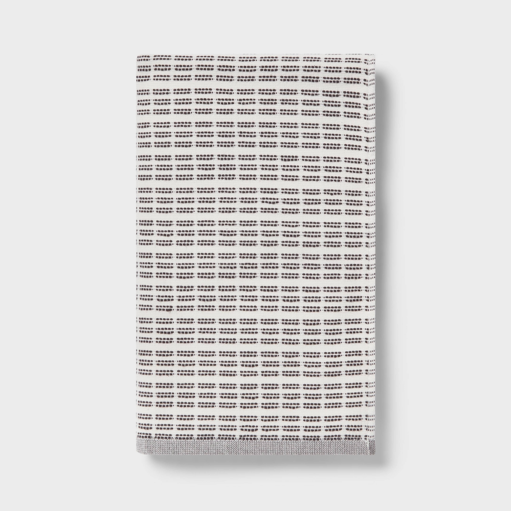 Dash Hand Towel Black/White - Threshold™