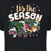 Women's - Disney - TIS THE SEASON Cropped Graphic T-Shirt - image 2 of 4