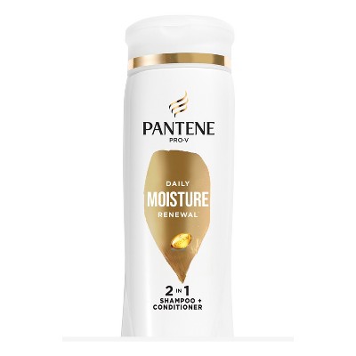 PANTENE PRO-V Daily Moisture Renewal 2 in 1 Shampoo + Conditioner, 12 oz