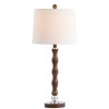 Lukas Table Lamp - 28 Inch Height - TBL4198 - Wood - Safavieh - 2 of 4