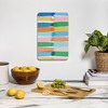 Jacqueline Maldonado Dreamy Watercolor Dashes Multi Cutting Board - Deny Designs - 3 of 3