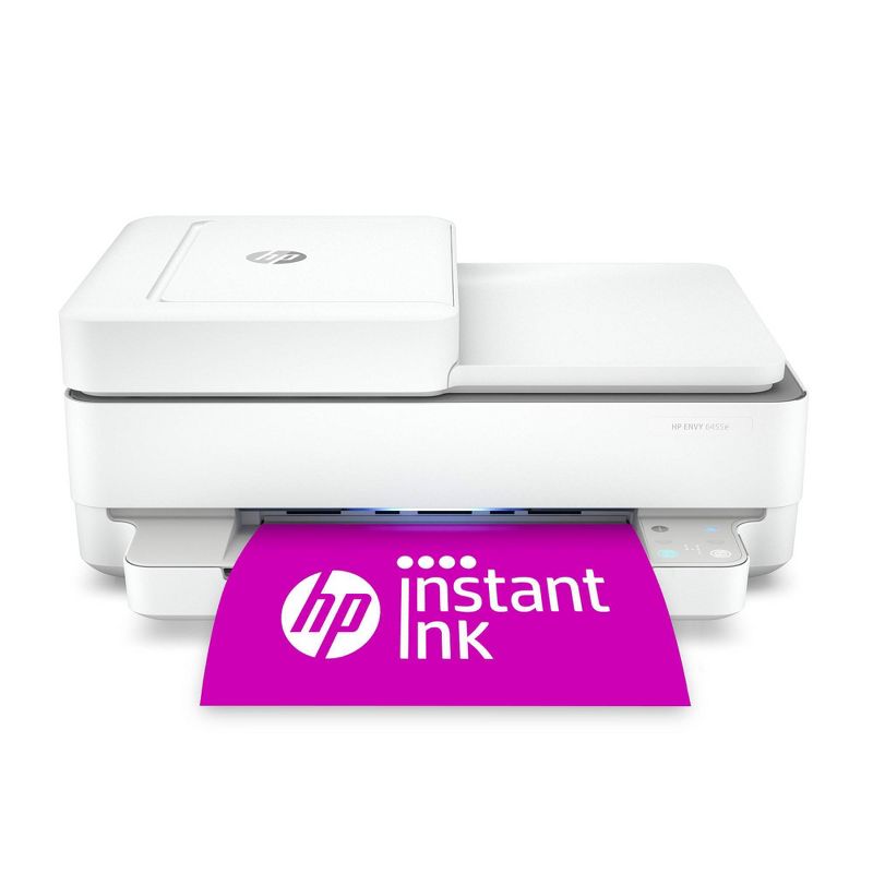 HP ENVY 6455e Wireless All-In-One Color Printer, Scanner, Copier with Instant Ink and HP+ (223R1A), 1 of 16