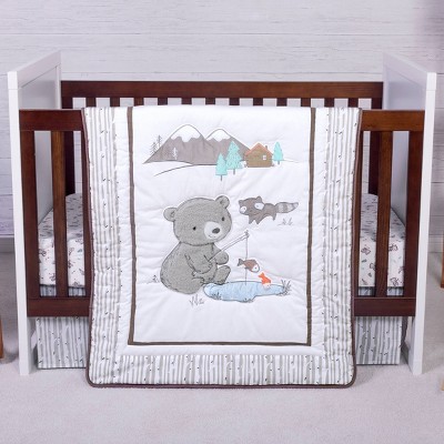 teddy bear nursery bedding