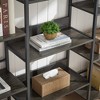 5 Tier Bookshelf Bookcases for Book Display Modern Storage Display Shelf For Bedroom Living Room Home Office - image 3 of 4