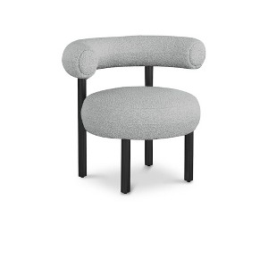 Meridian Furniture,Bordeaux Boucle Fabric Accent Chair - 1 of 4