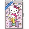 Trends International Hello Kitty: 21 Sugar Rush - Rainbow Framed Wall Poster Prints - 3 of 4